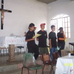 The 4 boys who organised a church project